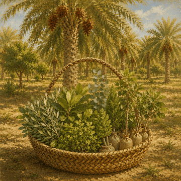 الأشجار والنباتات الورقية