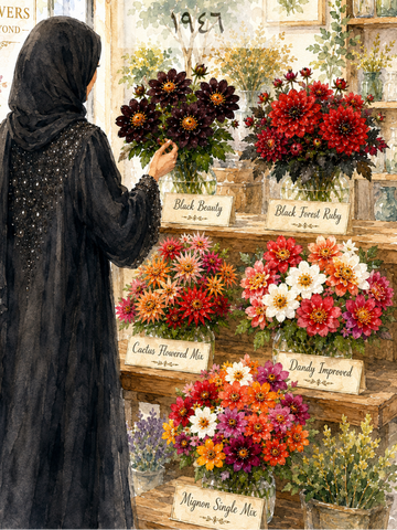 Black Forest Ruby Dahlia