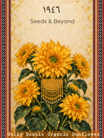 Goldy Double
Organic Sunflower Seed