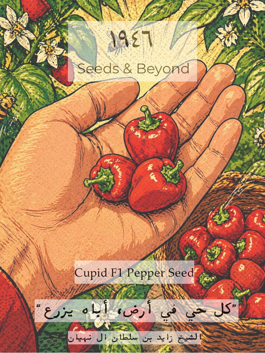 Cupid
Organic (F1) Bell Pepper Seed