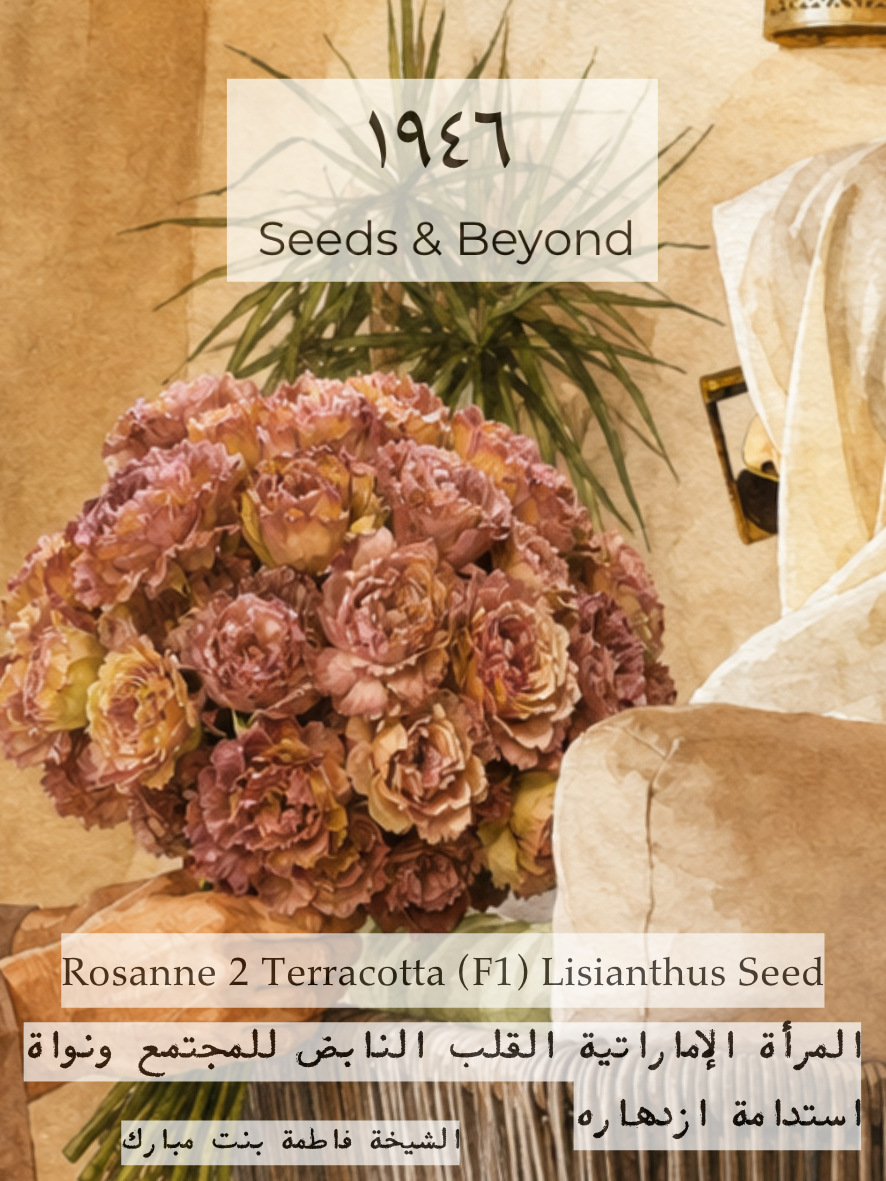 Rosanne 2 Terracotta
Pelleted (F1) Lisianthus Seed
