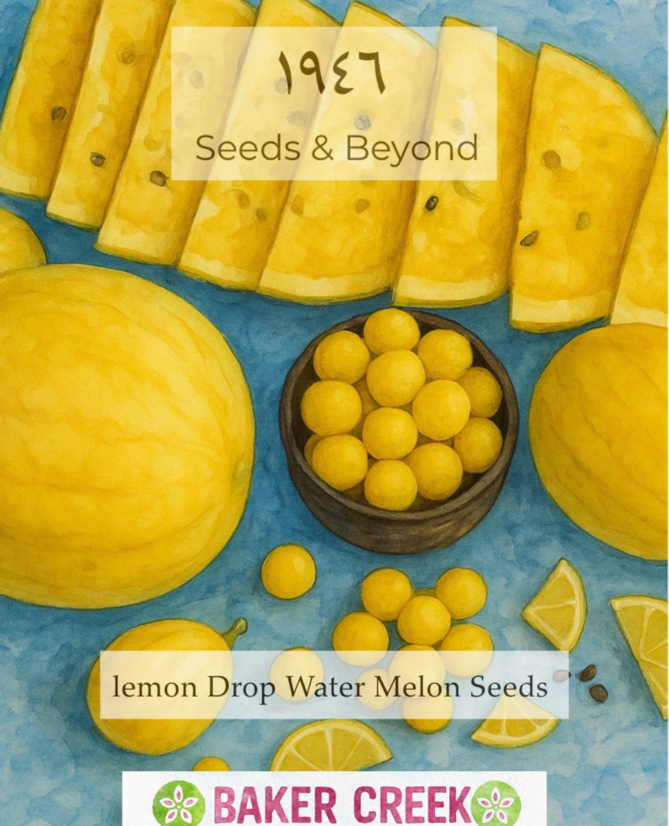 Lemon Drop Watermelon
