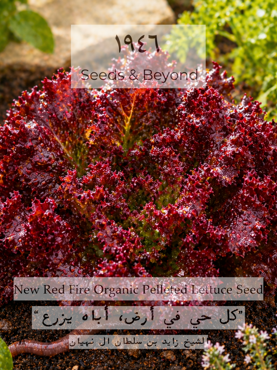 New Red Fire
Organic Lettuce Seed