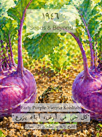 Early Purple Vienna Kohlrabi