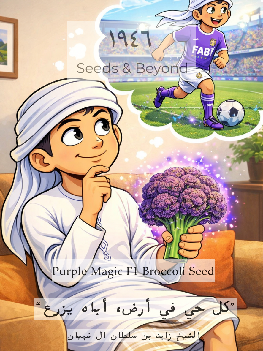 Purple Magic
(F1) Broccoli Seed