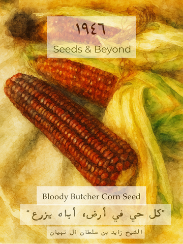Bloody Butcher
Corn Seed
