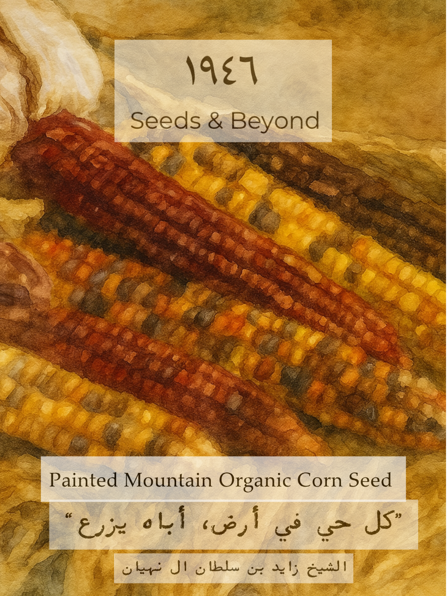Painted Mountain
Organic Corn Seed