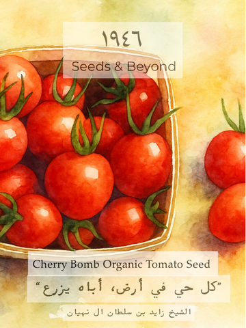 Cherry Bomb
Organic (F1) Tomato Seed