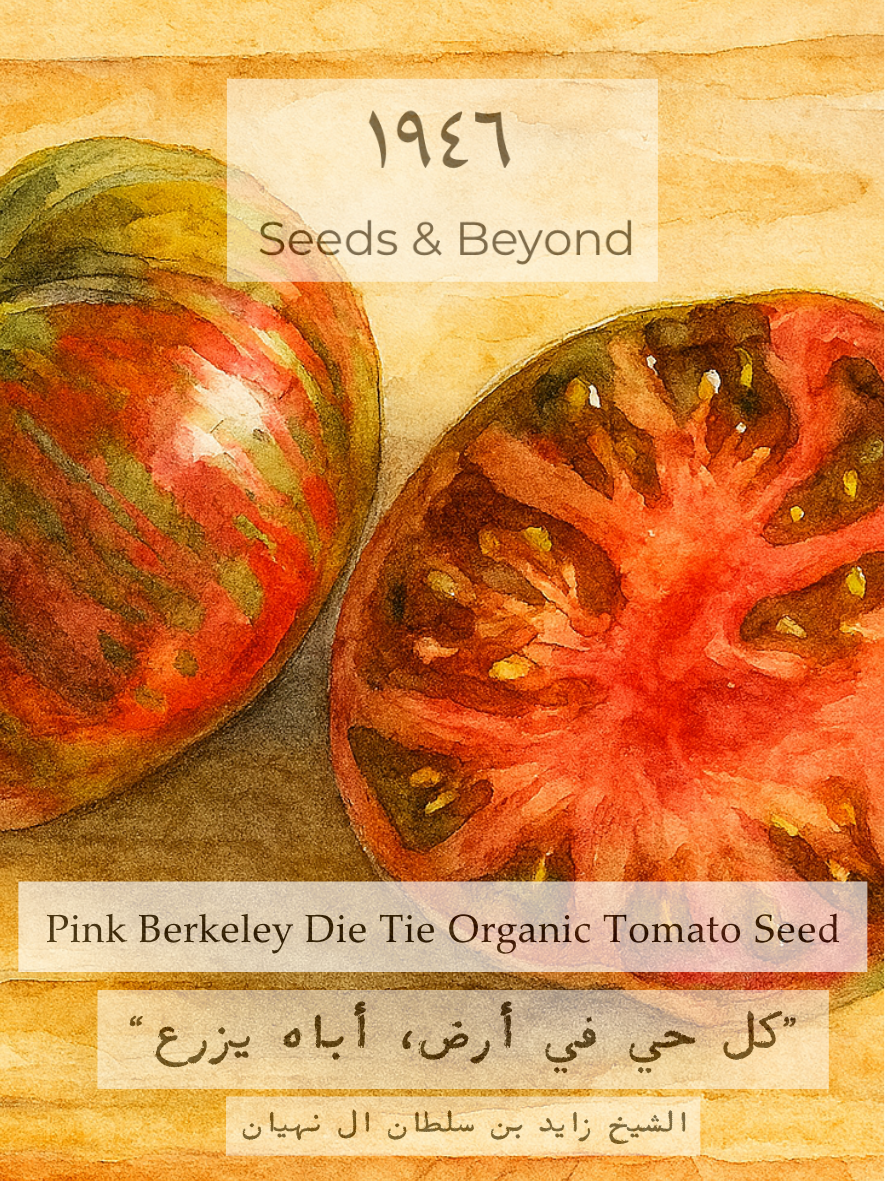 Pink Berkeley Tie Dye
Organic Tomato Seed