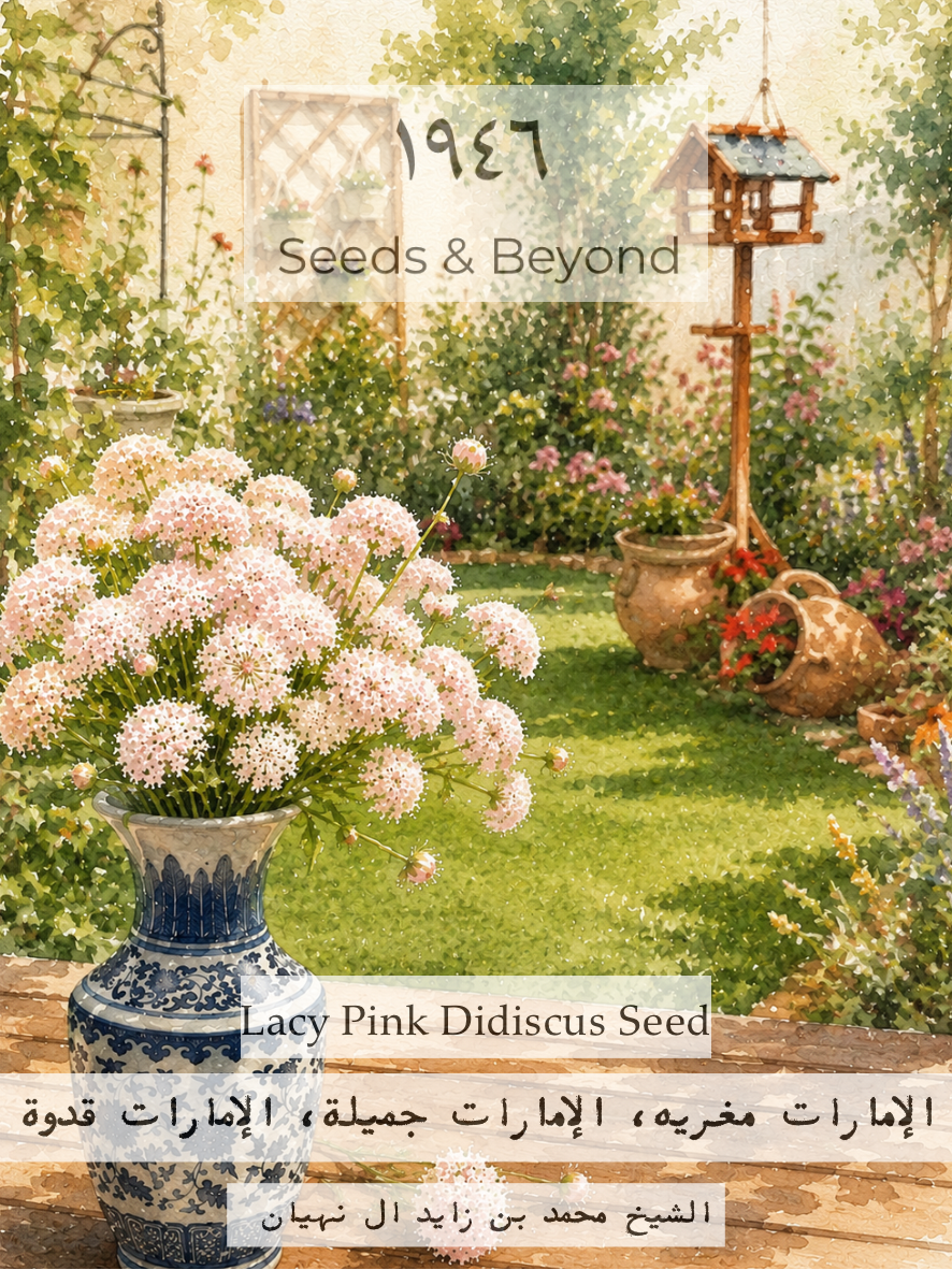 Lacy Pink
Didiscus Seed