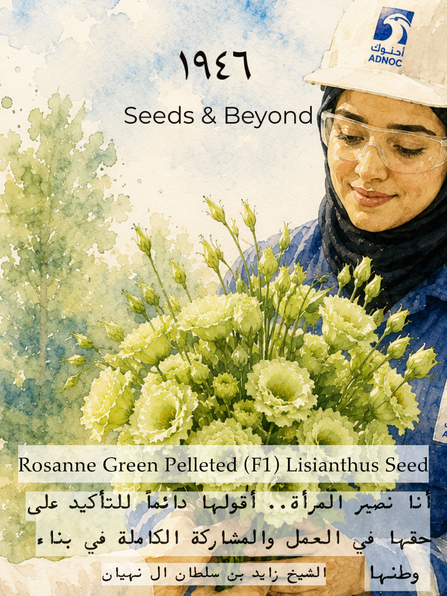 Rosanne Green
Pelleted (F1) Lisianthus Seed