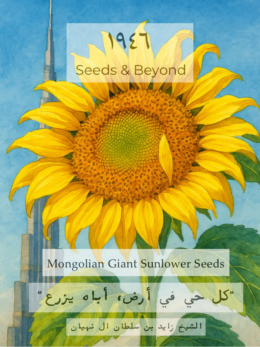 Mongolian Giant Sunflower