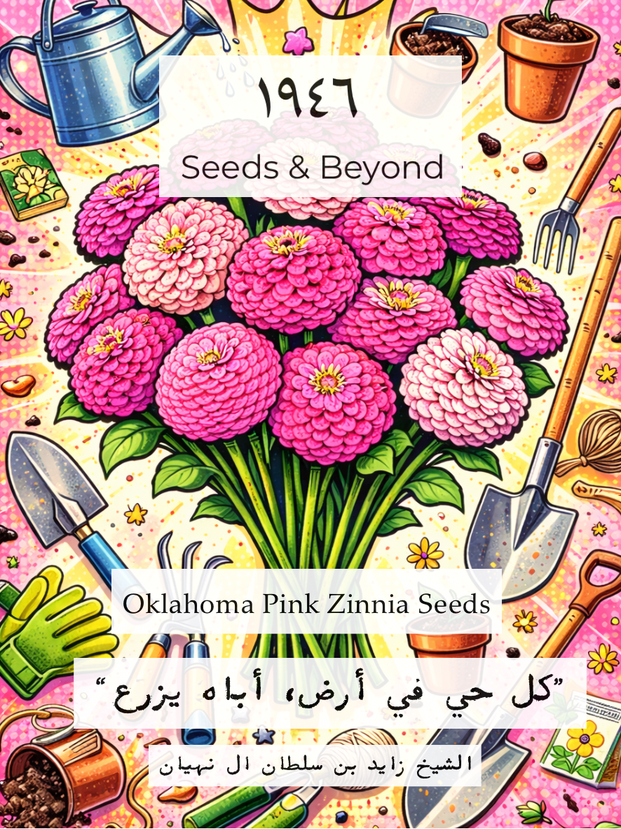 Oklahoma Pink
Zinnia Seed