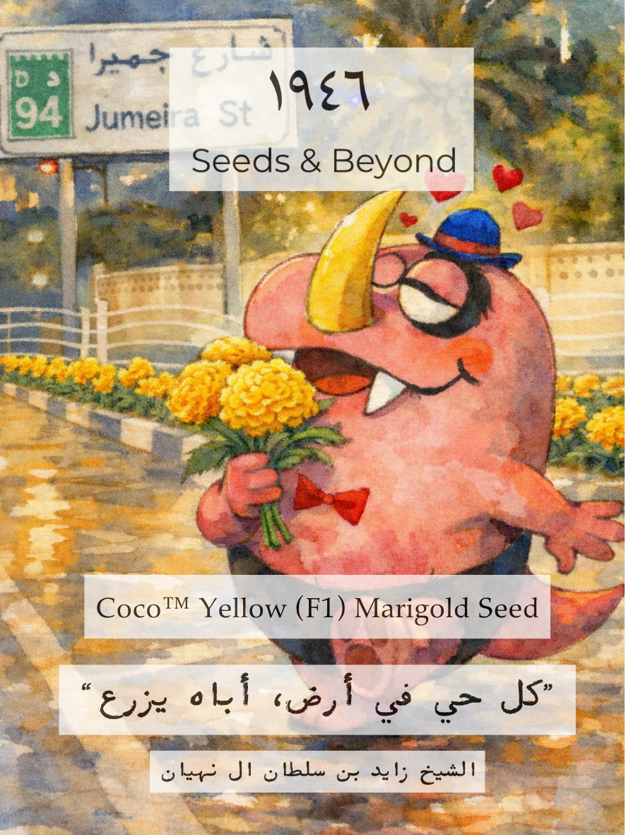 Coco™ Yellow
(F1) Marigold Seed