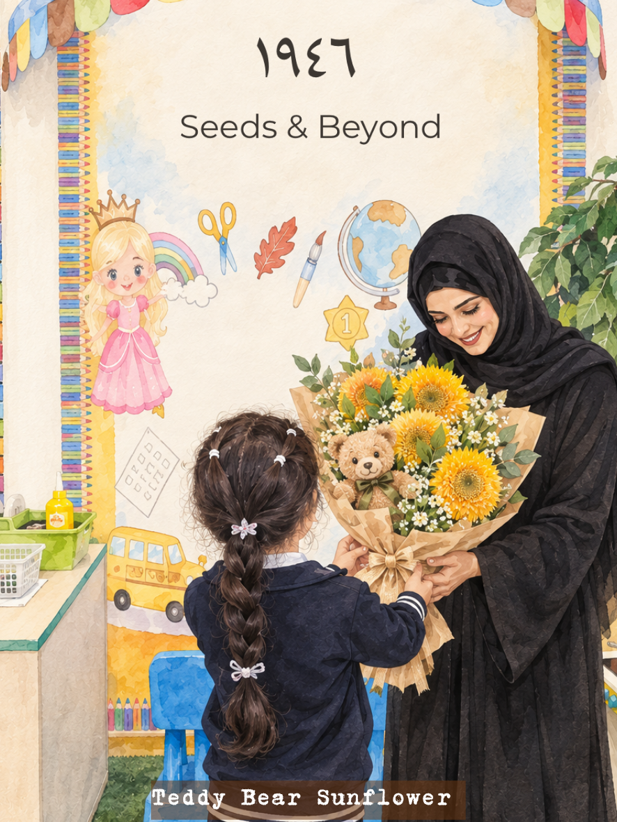 Teacher’s Day Teddy Bear Sunflower