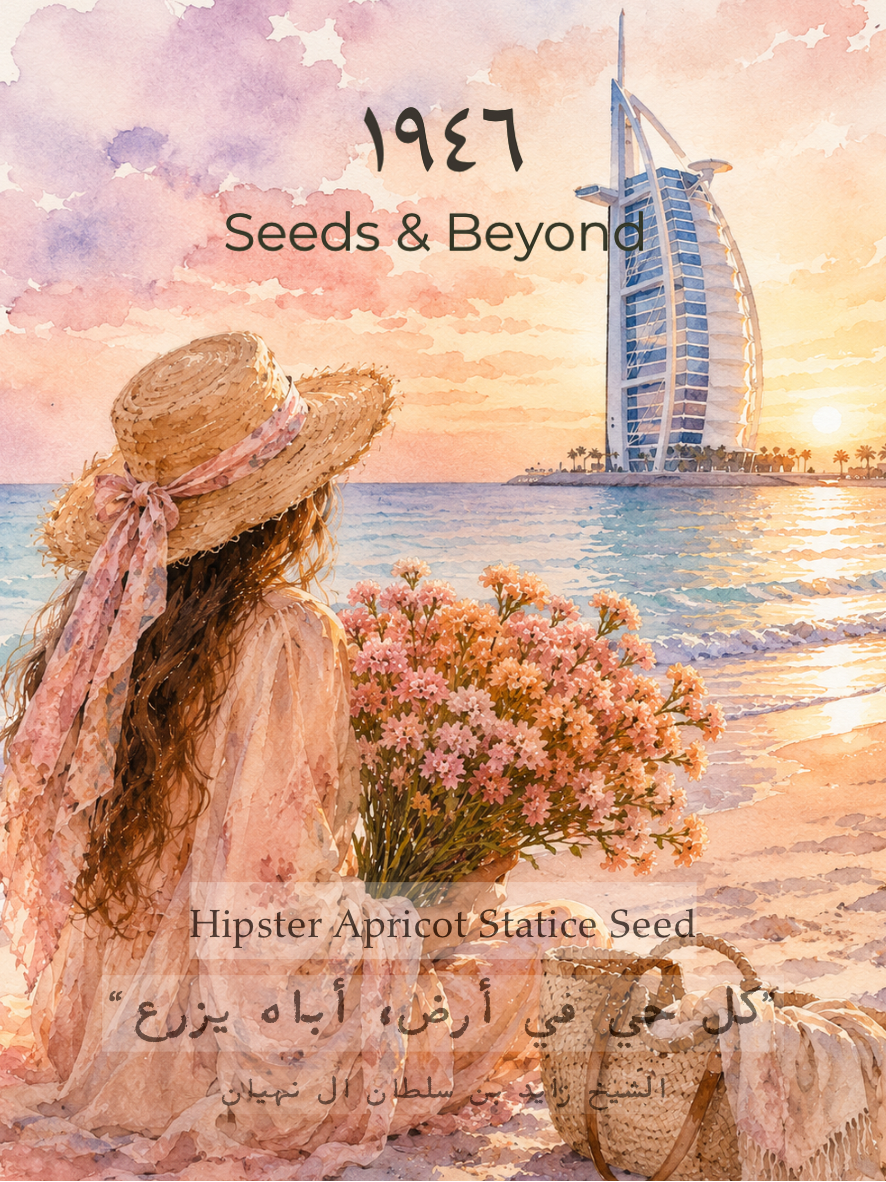 Hipster Apricot Statice Seed